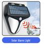 Focos LED solares duales para césped con control de luz para jardines exteriores