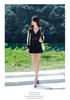 Women's 2022 Slimming Skirt-Style One-Piece Swimsuit: Conservative, Belly-Covering, Bubble Hot Spring, Small-Chest Support.