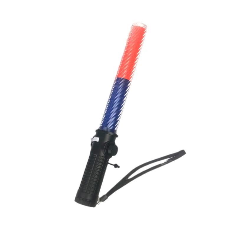 Meibo 39cm Rechargeable Red Blue LED Traffic Baton