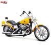 Maisto 1:18 Harley-Davidson Motorcycle 2009 FXDFSE CVO Fat Bob Alloy Motorcycle Model Toy Car Collection