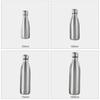 0.75/1 Liter Stainless Steel Canteen Kettle Outdoor Camping Hiking Water Bottle Portable Large Capacity Leakproof Drinking Bottl