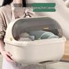 PINYU Drainable Tableware Storage Box with Lid