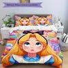 3pcs set Candyland, Wonderland, Sweet print bedding quilt cover, soft and comfortable quilt cover suitable for bedroom and guest room03