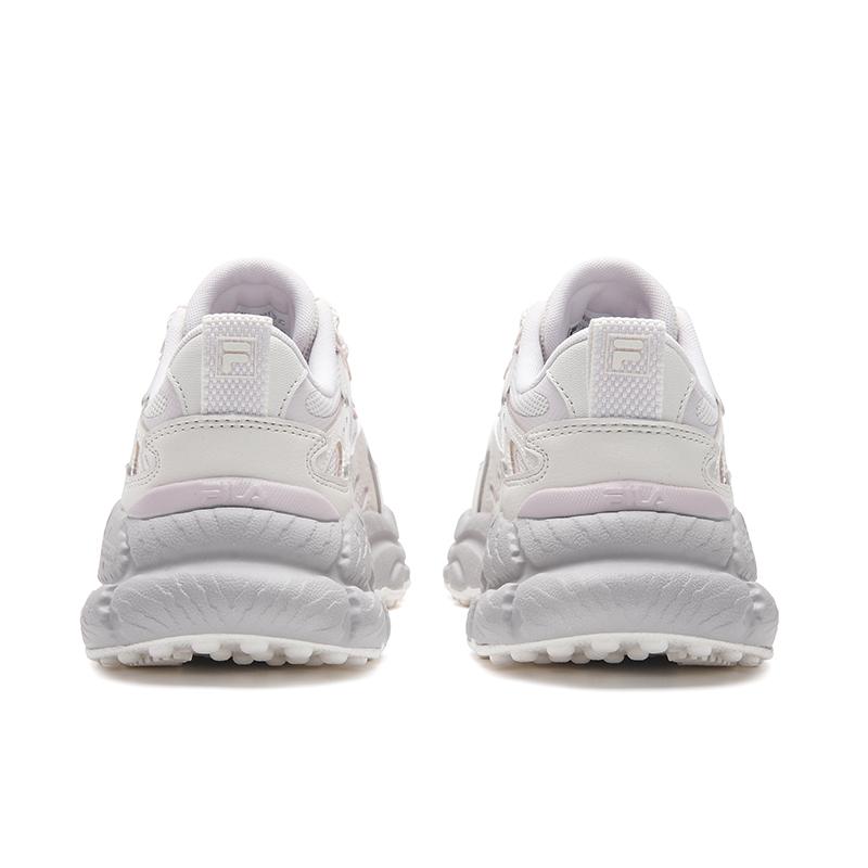 FILA FERN Abrasion Resistant Lightweight Breathable Low top Chunky Sneakers Women's Sodium/Calcite Powder F12W622118FJC