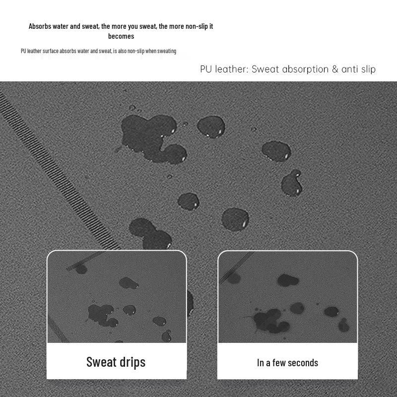 Thickened Non-slip Coconut Shell Yoga Mat: Frosted PU Rubber, Widened & Enlarged for Fitness & Home Use