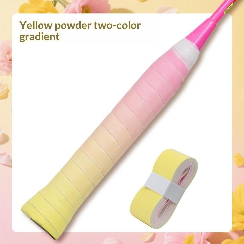 Non-slip Gradient Color Sport Racket Overgrip Sweat Absorbent Durable Grip Tape for Tennis Badminton Training