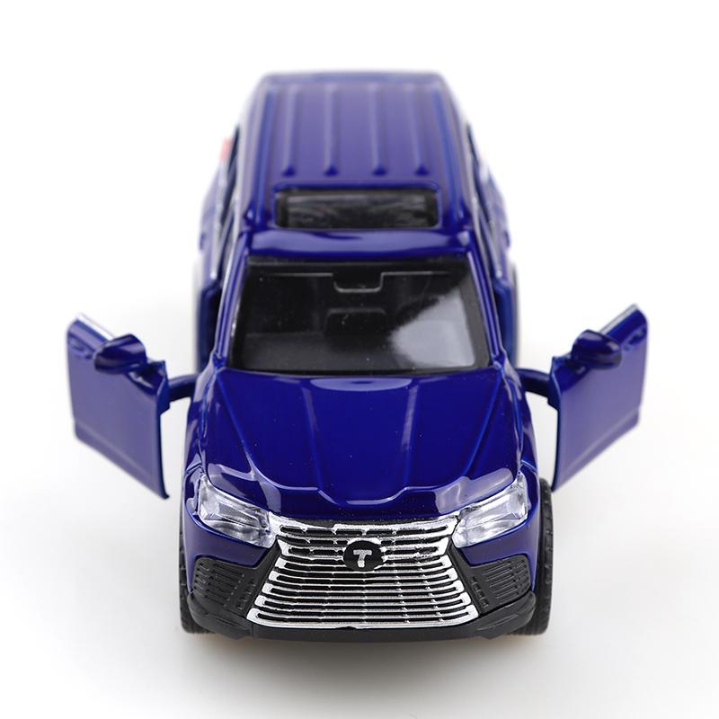 Alloy Car Model Pullback Toy Vehicle for Boys Baby Can Open Inertia Racing Car New Toy Collectible Miniature Speed Machine синий