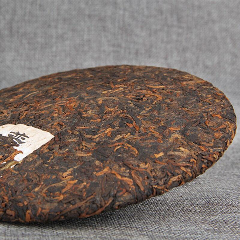 357g høykvalitets svart te Golden Bud Ripe Tea Big Leaf Aromatic Pu'er Tea Cake