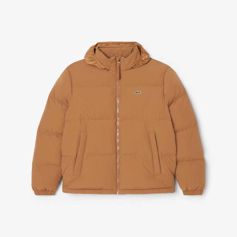 Lacoste Men's High-Neck Duck Down Puffer BH9052-55NPWS