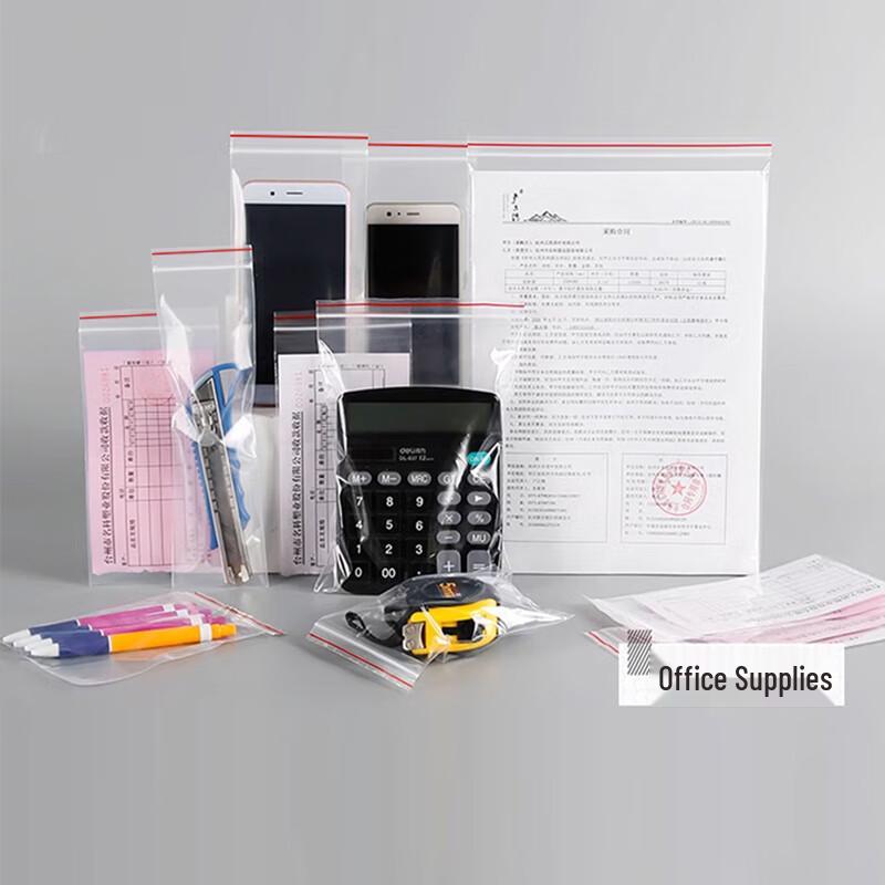 Thickened PE Transparent Self-Sealing Food Storage Bags