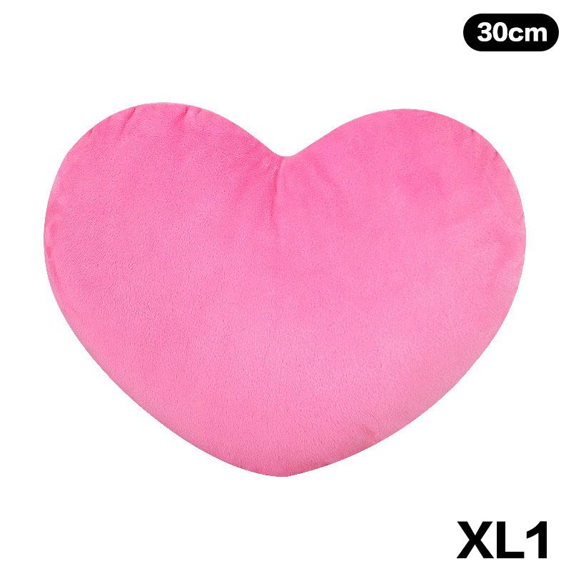 Cute Heart Shaped Plush Pillow Soft Sleeping Pillow Living Room Decor Valentine's Day Gifts Comfortable Love Pillow Sofa Cushion