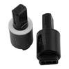 2pcs/set Torque Damper Black For Toilet Seats Hinges