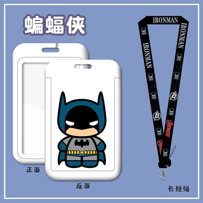 Anime Characters Card Holder Lanyard Keychain ID Credit Bus Card Cover Hang Rope Lariat Lanyard Key Rings Fans Gifts