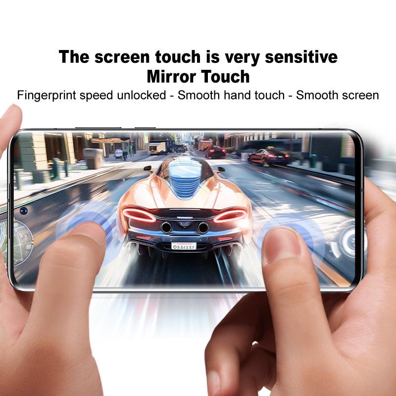 IMAK For vivo V50e 5G/V50 5G Screen Protector Full Glue 3D Curved Tempered Glass Film with Positioning Frame