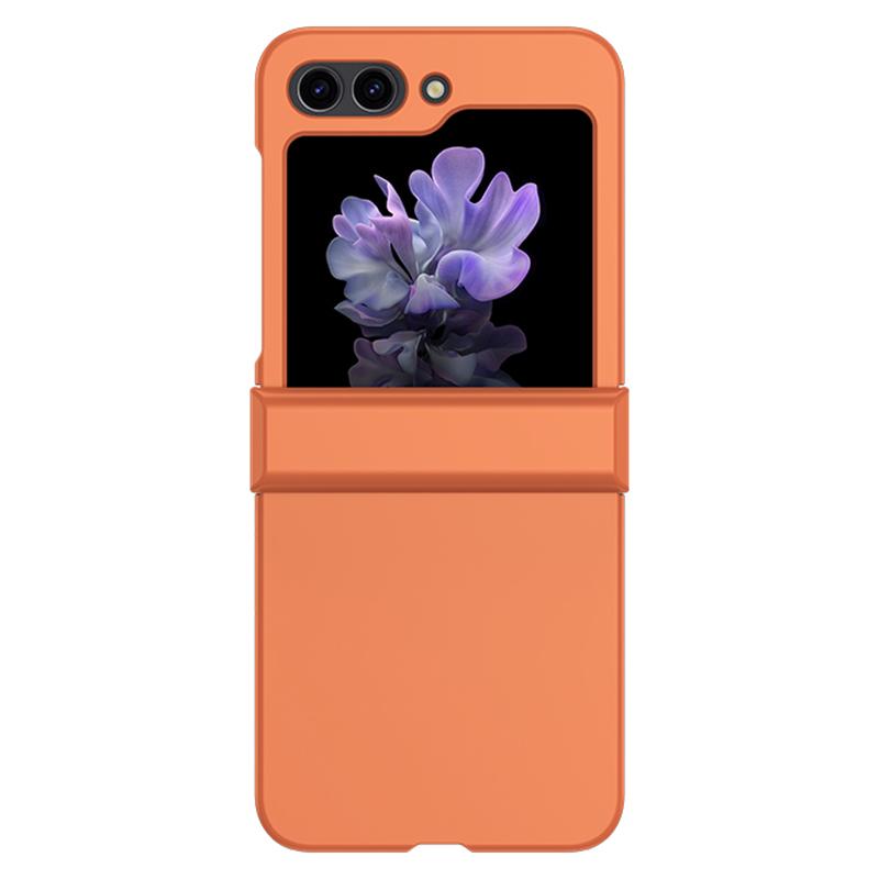 For Samsung Galaxy Z Flip5 5G Hinde Protection Phone Case Hard PC Skin-touch Cover