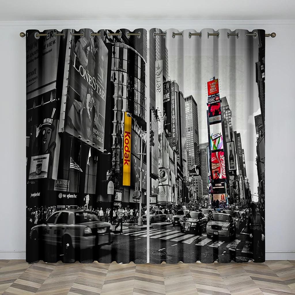 Různé styly série Dark Vzor vysoce zatemňovacích závěsů Ložnice a obývací pokoje Silná zatemňovací závěsa Vícebarevný závěs