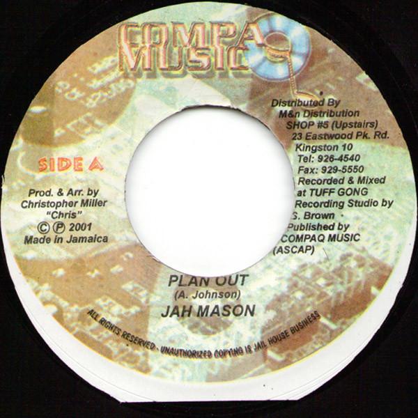 

7inch Record JAH MASON / MICHAEL COOPER - Plan Out / Things And Time NONE Compaq Music 2001 Jamaica Reggae, Ska & Dub Used