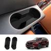 For Mazda CX90 CX-90 2024 2025 Silicone Rubber Car 3rd Row Water Cup Holder Box Cup Hook Interior Accessories
