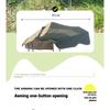 Outdoor folding sunshade chair leisure backrest with armrests fishing camping picnic director chair portable fishing chair