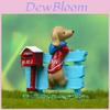 Lawn Dog Sign Resin Ornament With Animal Design For Home Decor And Gift Giving