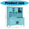 1/12 Scale Dollhouses Miniature Kitchen Furniture Pretend Play for Kids Doll House Furniture Model for Dollhouses
