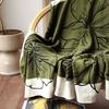 Office Nap Blanket Sofa Throw Air-Conditioning Cover Knitted Blanket Spring Summer Lunch Break