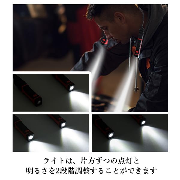 Remarks Japan Neck Rechargeable Work for Reading Light, LED, USB, Light, Flashlight, Fishing, Walking,