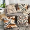Bohemian Geo Pillow Covers Pattern Cushion Cover Suitable for Sofa Bedroom Car Pillow Cover