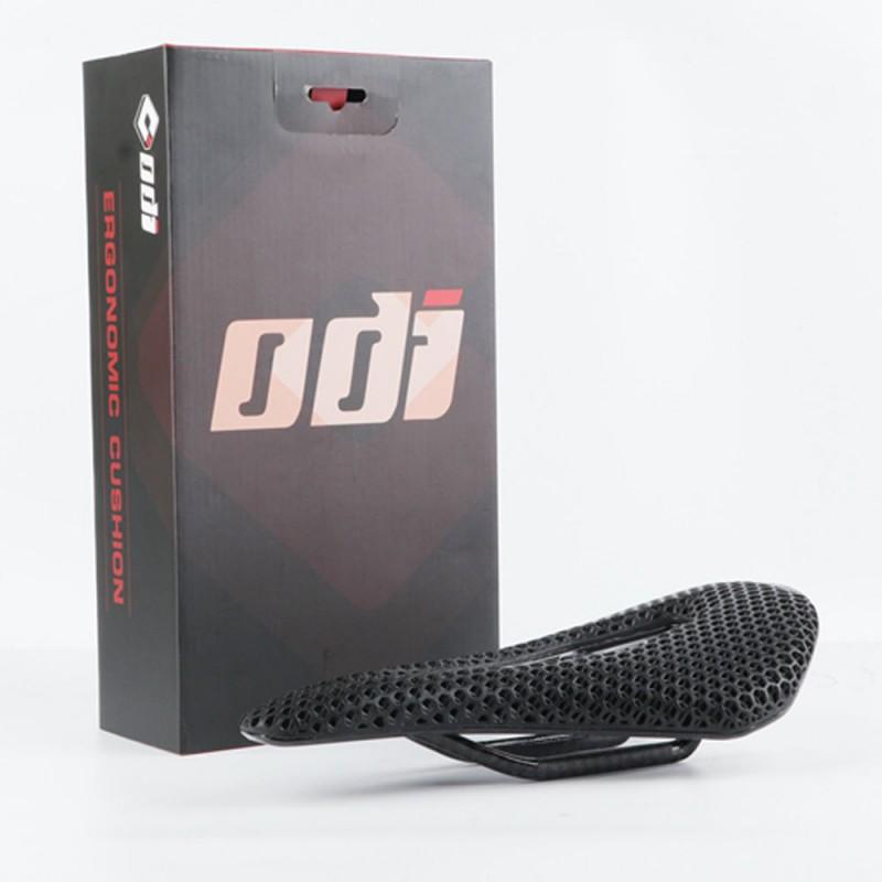3D Printed Carbon Fiber Bicycle Saddle Mountain Bike Cycling Comfort Breathable Ergonomic Seat Pad