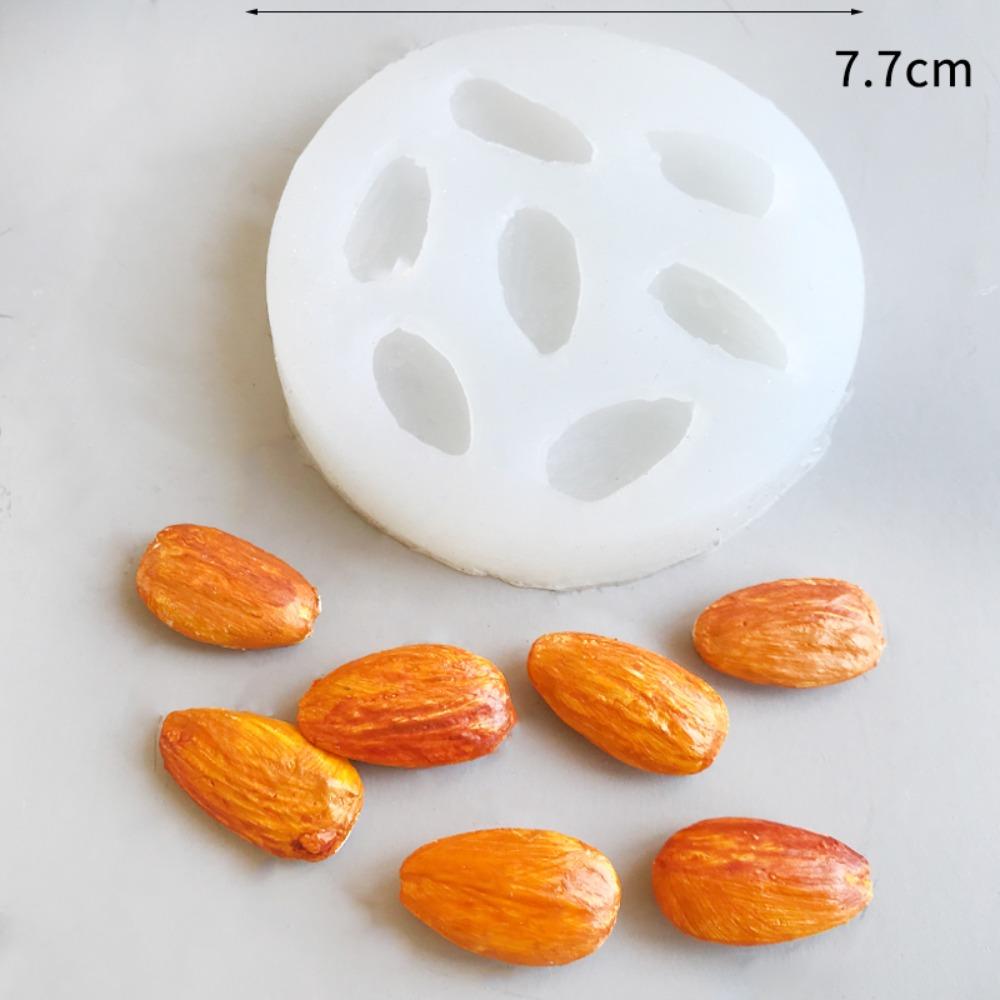Reusable 3D Nut Silicone Mold Heat Resistant Chocolate Baking Mold Fondant Cake Mold  DIY Craft
