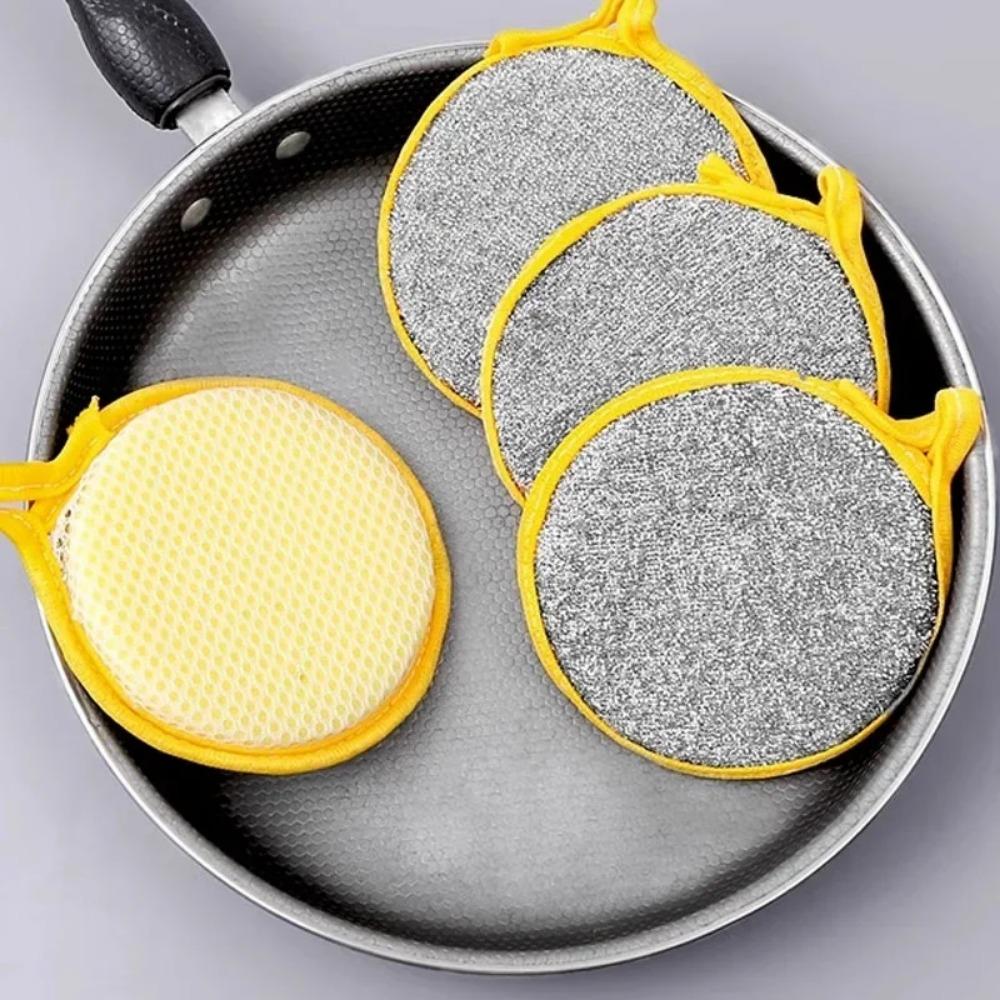 Dishwashing Sponge Reusable Washable Sponge Double-sided Magic Sponge for Washing Dishes A Great Helper for Kitchen Cleaning Too