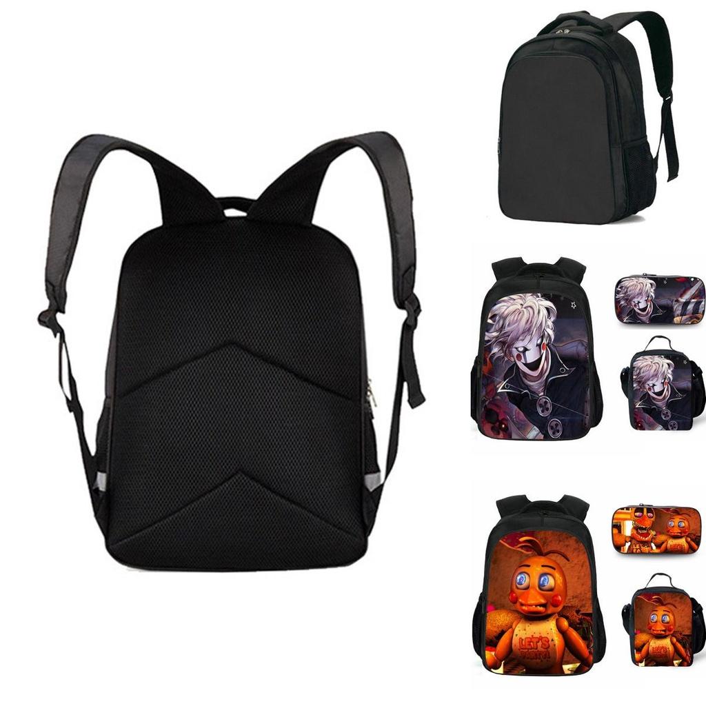 Vibrant Five Nights At Freddys Backpack Set With Lunch Bag And Pencil Case