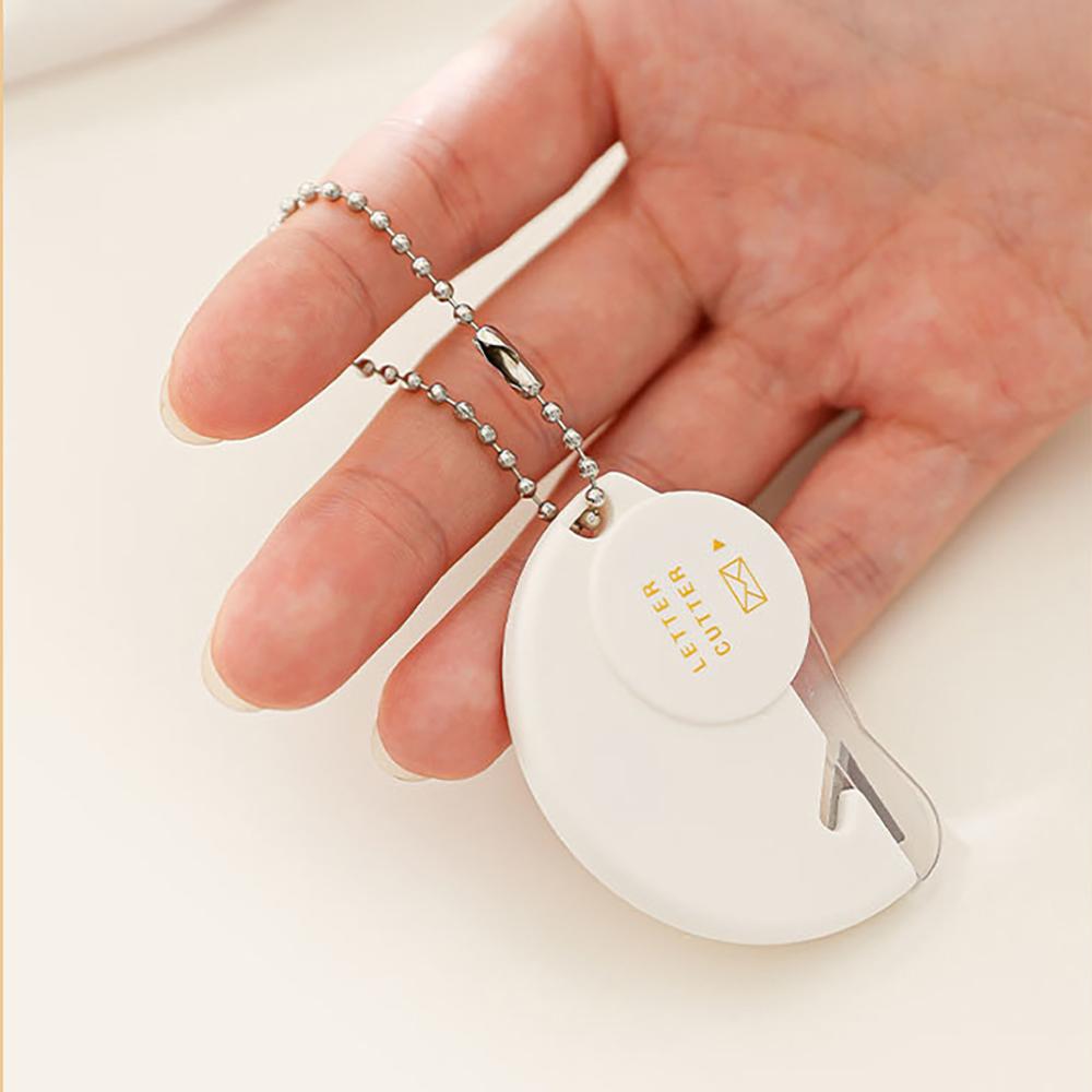 Japanese mini shaftless letter opener, safe and hand friendly, portable unboxing knife, grain opener, badge specific