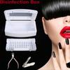 Nail Tools Sterilizer Tray Sterilization Box Disinfection Container Manicure Tools for Salon