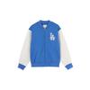 MLB Los Angeles Dodgers Logo Buchstabendruck Patchwork Locker College-Stil Jacke Unisex Jacke Blau 31JPU9111-07U