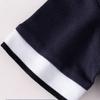 Boys' Short Sleeve Embroidered Top Korean Casual Shirt for Toddlers