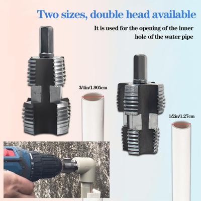 Yousheng Pipe Threader Tool Aço de alta velocidade à prova de ferrugem resistente à corrosão Torneira Instalação Acessórios para rosqueamento de tubos