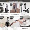 Iris Ohyama Handy Cleaner Cordless Compact 2-Way Vacuum Cleaner Attachment Lightweight Stick Cleaner HCD-A1M-T Brown Metallic