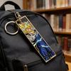 Anime Metal Hollow Out Keychains Bookmark Cute Jet Manga Fashion Bag Key Tag Jewelry Accessory Key Ring Holder Gift Anime