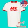 Ace Hardware Men#039;s Ringer Red Size S To 3XL Unisex T-Shirt Graphic Tee