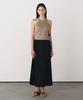 Aesmoeo Jane Pleated Skirt (Black)