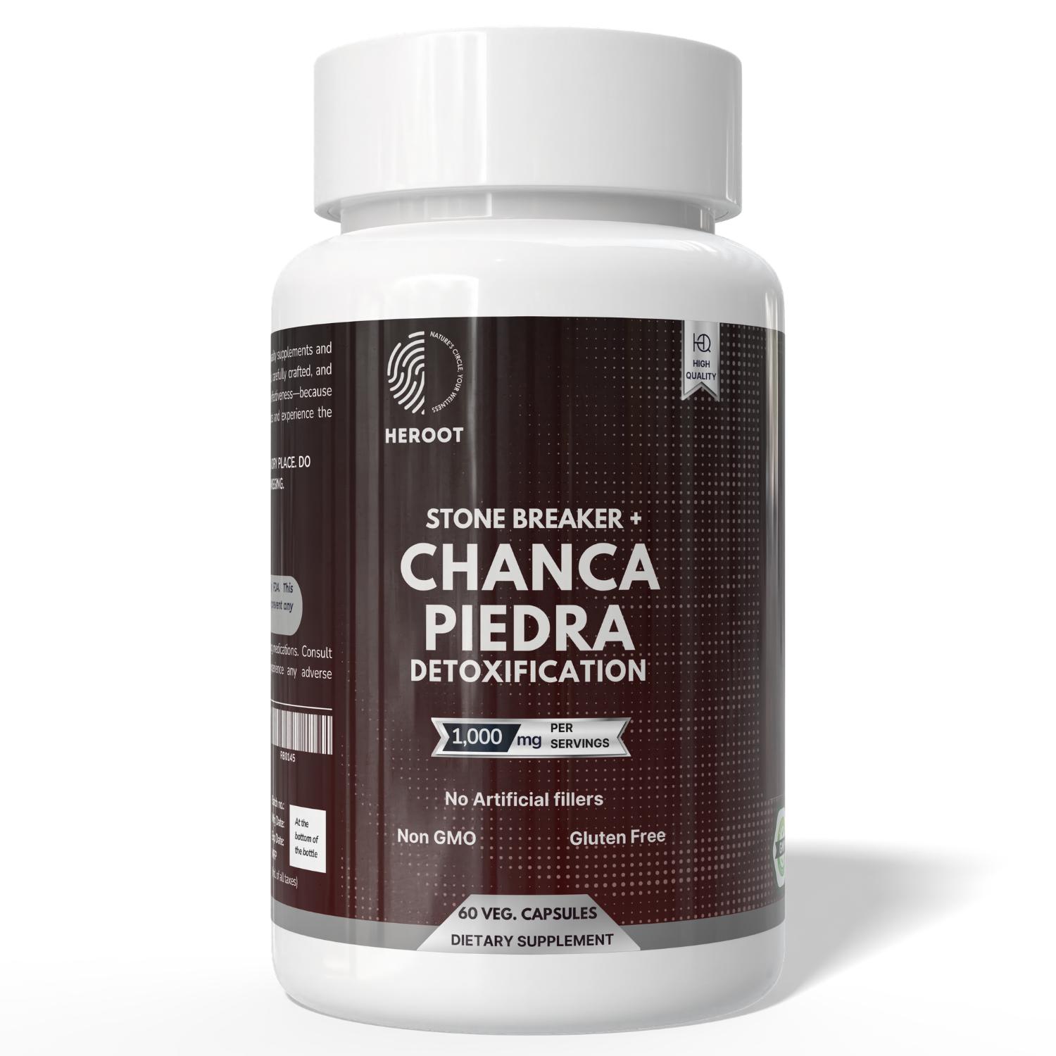 

Chanca Piedra 60 капсул 1000 мг Peruvian Organic Material Stone Breaker Pack=120 Capsules
