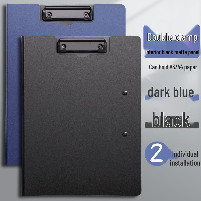 A4 Multifunctional Meeting Folder Blackboard Pad - Office & Student Supplies