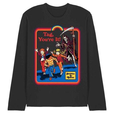 Steven Rhodes Unisex Adult Tag, You're It! Long-Sleeved T-Shirt