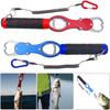 Fish Lip Gripper Fish Gripper Split Ring Fishing Tool Fish Scale Fish Holder Fishing Plier with Lanyard Non-Slip Handle