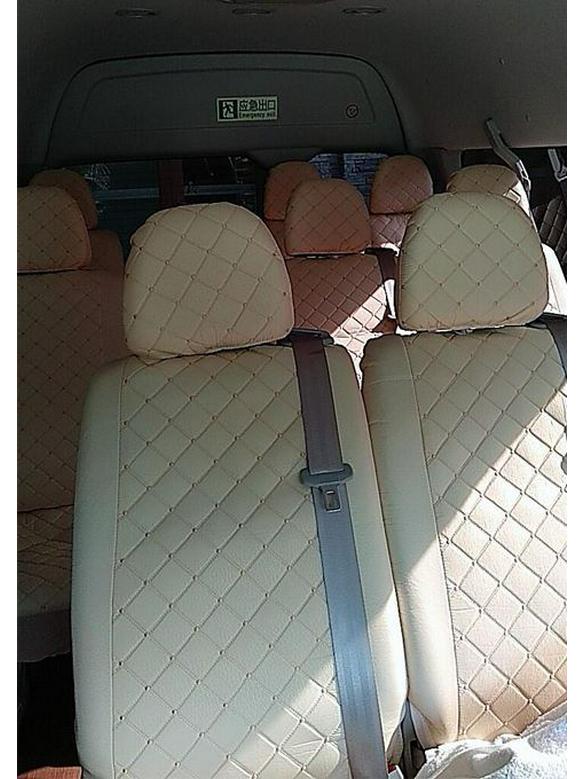 Jiangling Ford Transit Sitzbezug für 6-, 8-, 14- und 15-Sitzer oder JMC Rundum-Sitzschutz.