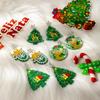 Festive Christmas Tree, Snowflake, Star & Glove Acrylic Earrings for Women