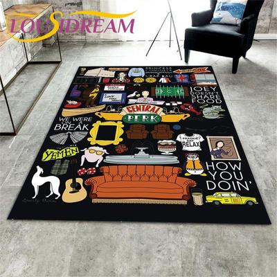 TV-show Tapijt Woonkamer Huisdecoratie Banktafel Kleed Antislip Stoelkussen Lounge Mat