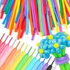 50/100/200pcs Long Strip Balloon Scene Setup DIY Multistyle Atmosphere Creating Tool Festival Birthday Party Wedding Decor XJM