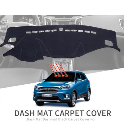 Auto-Armaturenbrett-Matte für Hyundai Creta 2014 2015 2016 2017 2018 2019 2020 Sonnenschutz Schutzteppich Armaturenbrett-Matte Dashmat